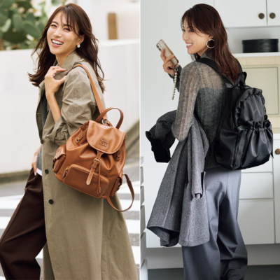 お仕事ママの『リュックの日』のきちんと見えコーデ3選！リュック選びのコツも