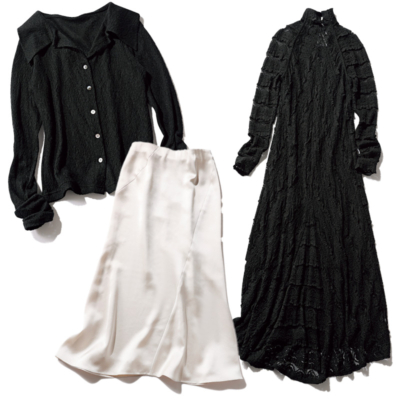 【クリスマス、忘年会etc.】華やかシーンに映える「モノトーン服」11選！