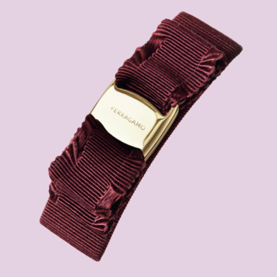 ボブにも！品よく盛れる【リボンバレッタ】が年末年始に大活躍