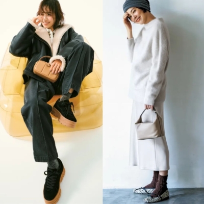 意外と見えてる【靴下】が秋冬オシャレの鍵！垢抜ける履き方9選