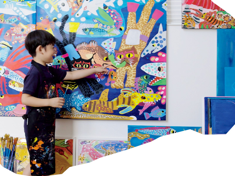 スーパーキッズ凪くんと彼が描いた絵