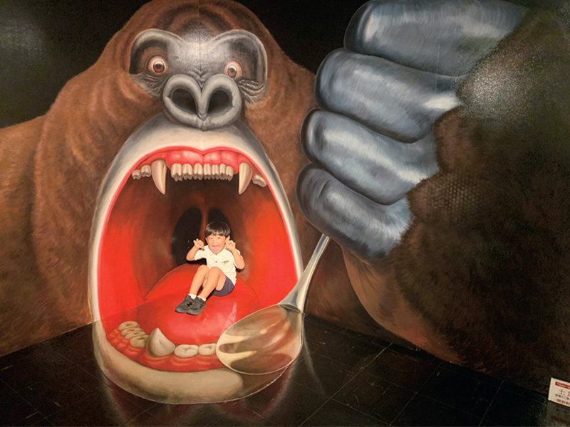 高尾山トリックアート美術館