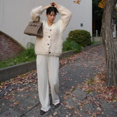 【妊娠8カ月】「ZARA＆GUのパンツでマタニティ後期のおしゃれを楽しみます」