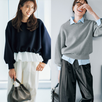 【スウェットでも上品！】ママのきれい見え『冬カジュアル』〈3選〉