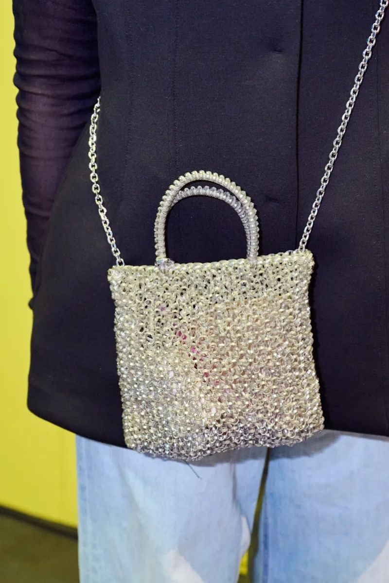 ANTEPRIMA『スタンダード ミニアトゥーラ』カーキのワイヤーバッグ