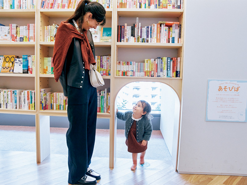 迷路のような作りに子どもも大興奮