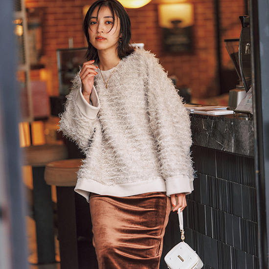 [ALEGRE]シャギープルオーバー