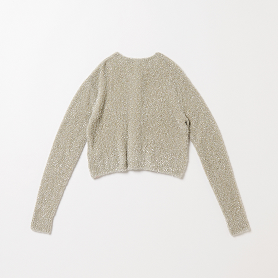 [UNIVERSALOVERALL]ラメニットカーディガン