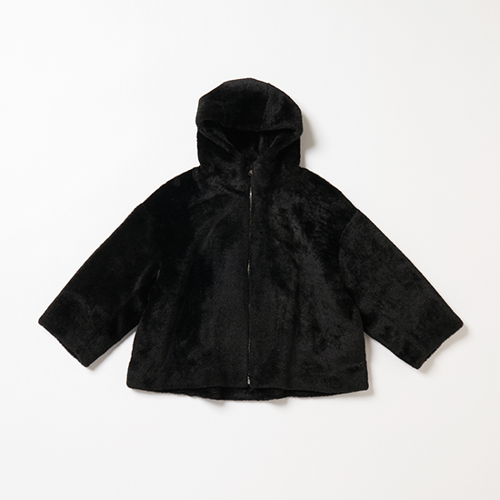 [LINAGGIO]ファーフーディコート