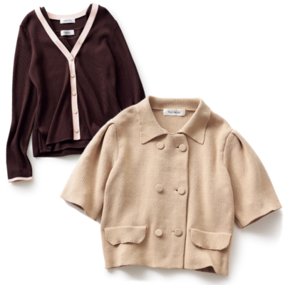 時短オシャレに【技ありカーデ】が活躍！“トップス感覚”で着るのが今っぽい