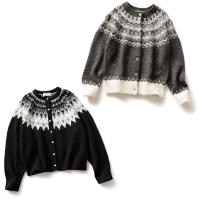 【5000円台から】ホリデー気分高まる「ノルディック柄カーデ」3選！