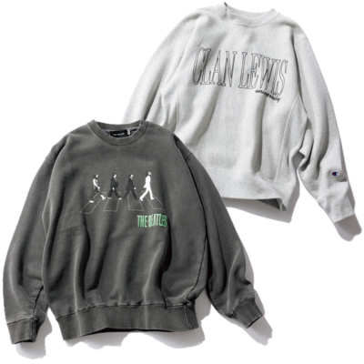 大人のスウェットこそ『ロゴ＆プリント』が使える！こなれ見えデザイン5選