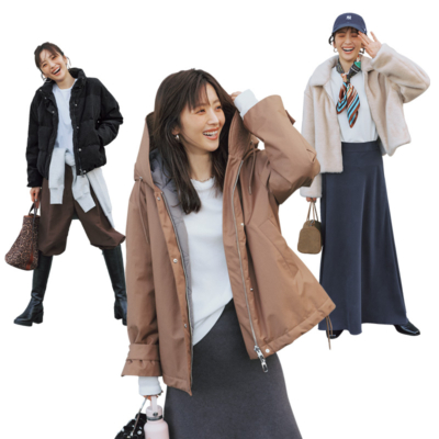 暖冬時代の“中は白T”で洒落る【アウターオシャレ】を徹底解剖！トレンド目線で厳選