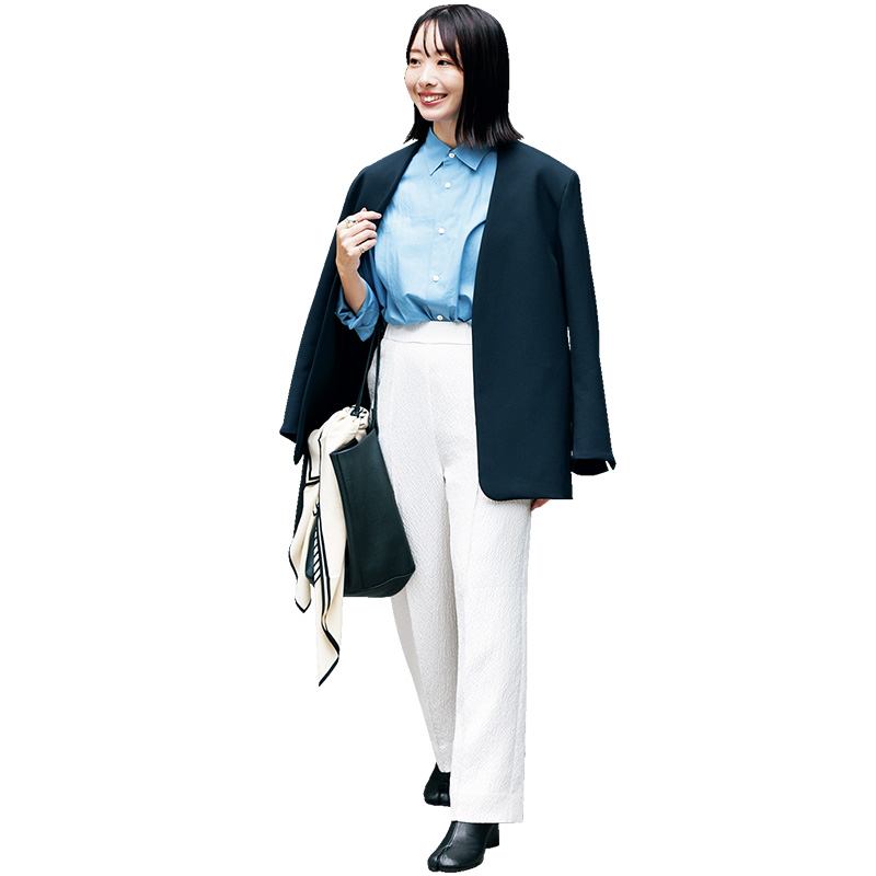 ワーママの洗練された通勤スタイル