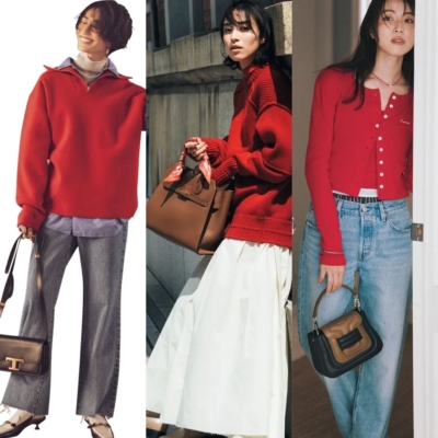 大人の【赤コーデ】8選！クリスマスのホムパや年末年始に