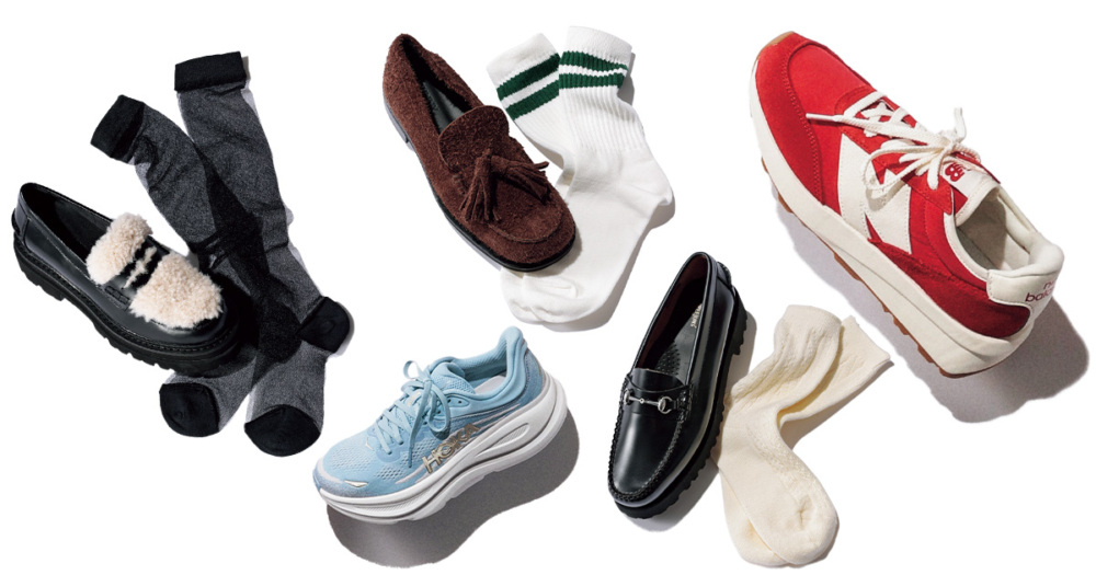 スニーカーやローファーの注目株