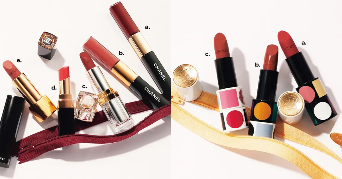冬の2大人気は『シャネルとエルメス』の高揚感リップ！【旬顔メイクの