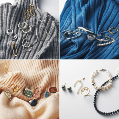 オシャレな人ほど【タートルニット】は“ジュエリー”と合わせてた！洗練「着こなしアイデア」集