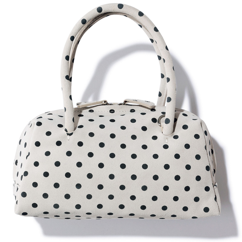 ZARAのドット柄バッグ