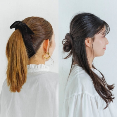 甘ブラウスに似合う【シンプルアップヘア】アレンジのコツも解説！＜SNAP＞