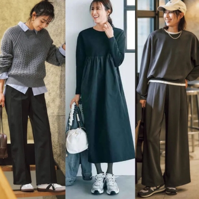 【帰省コーデ7選】スニーカーでもキレイめ！年末年始の大人カジュアル