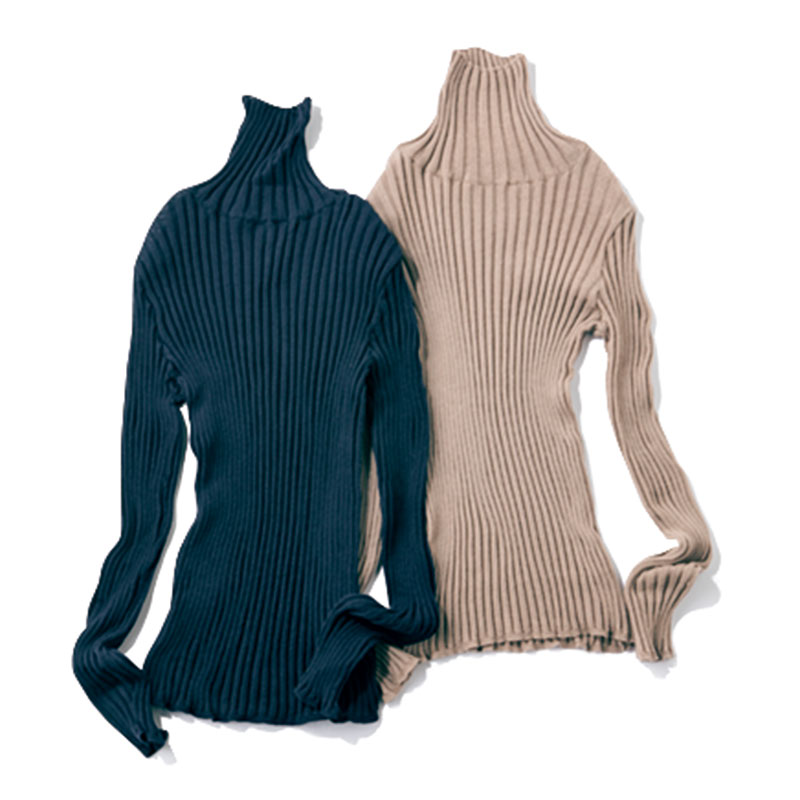 冬旅行におすすめのタートルネック（ALEGRE）の置き画