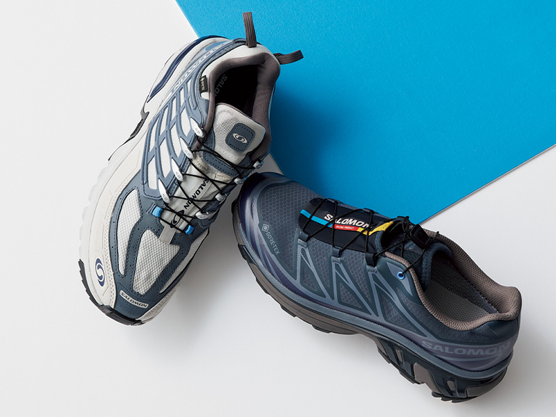 冬旅行におすすめのSalomonのスニーカーの置き画