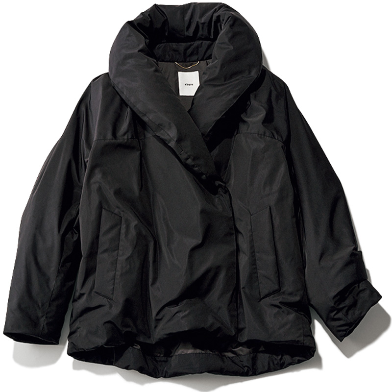 冬旅行におすすめのダウンジャケット（エブール）の置き画