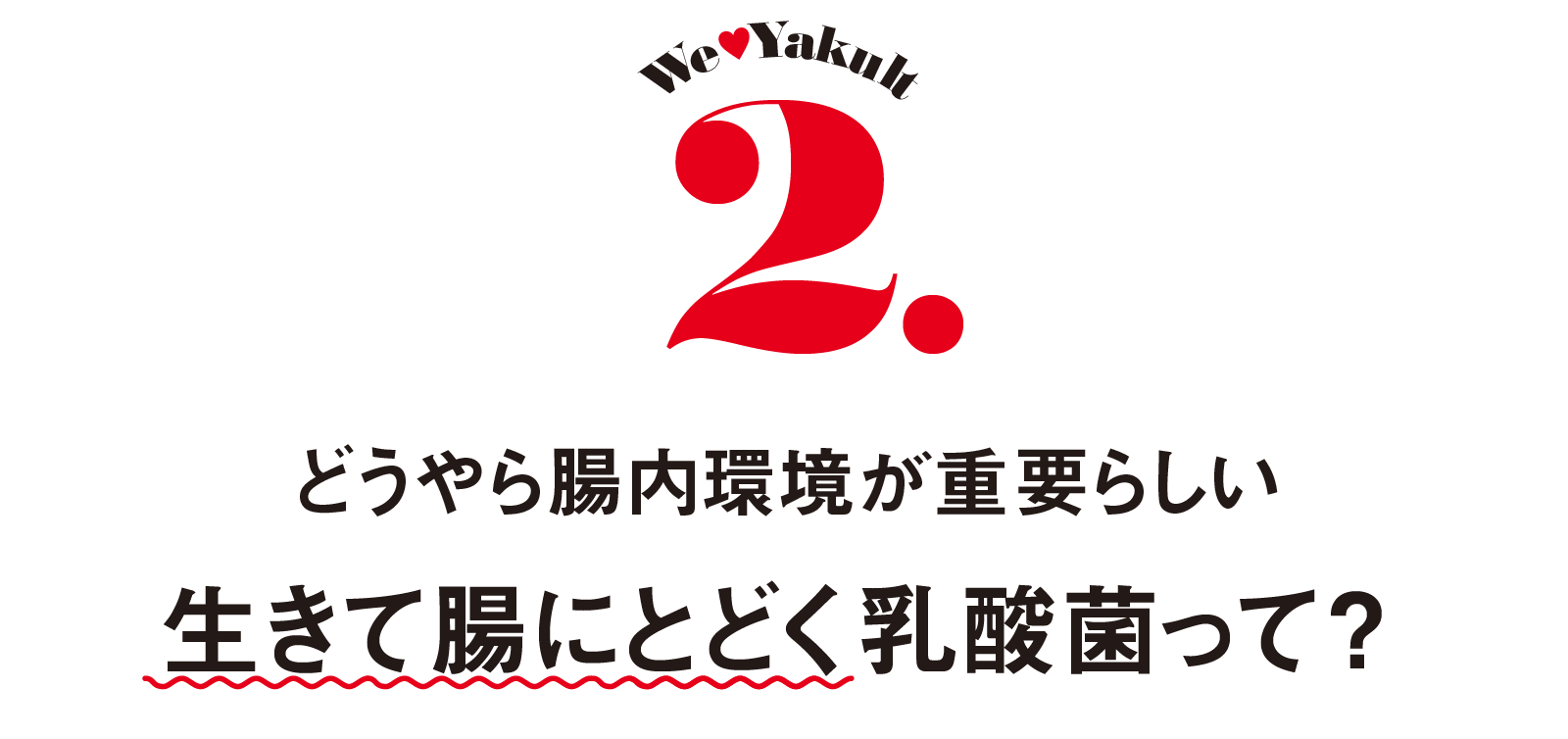 We♥Yakult-2.どうやら腸内環境が重要らしい-生きて腸にとどく乳酸菌って?