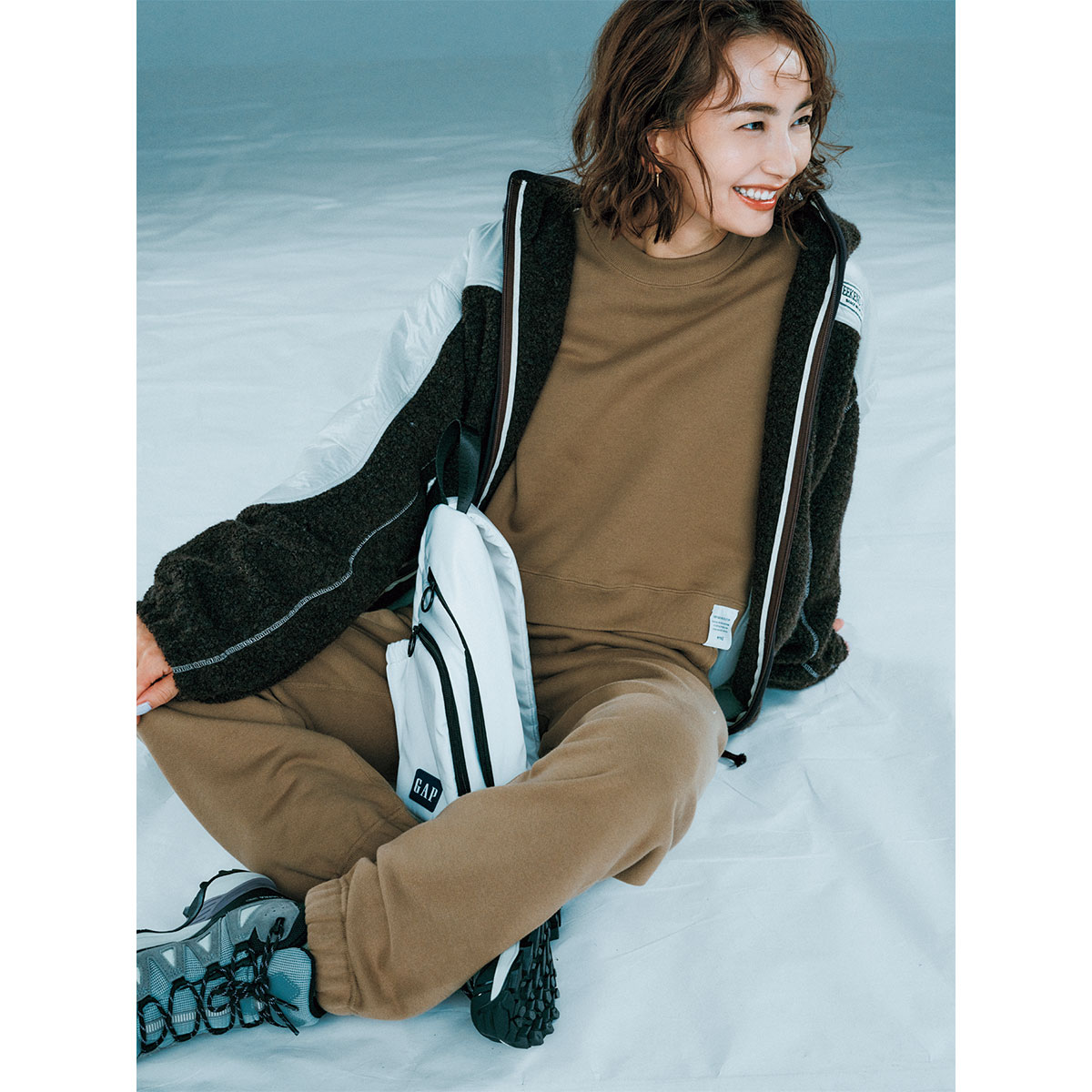 雪山での車移動は楽ちんオシャレが一番