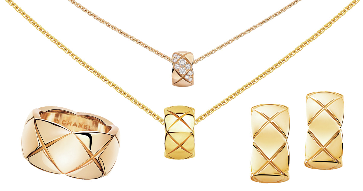 ココクラッシュのリングとネックレスとイヤリング