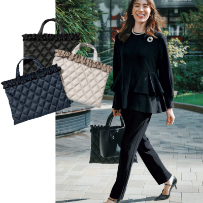 【卒園式・入学式】荷物が増えても安心！2個持ちママの『きれいめサブバッグ』2選