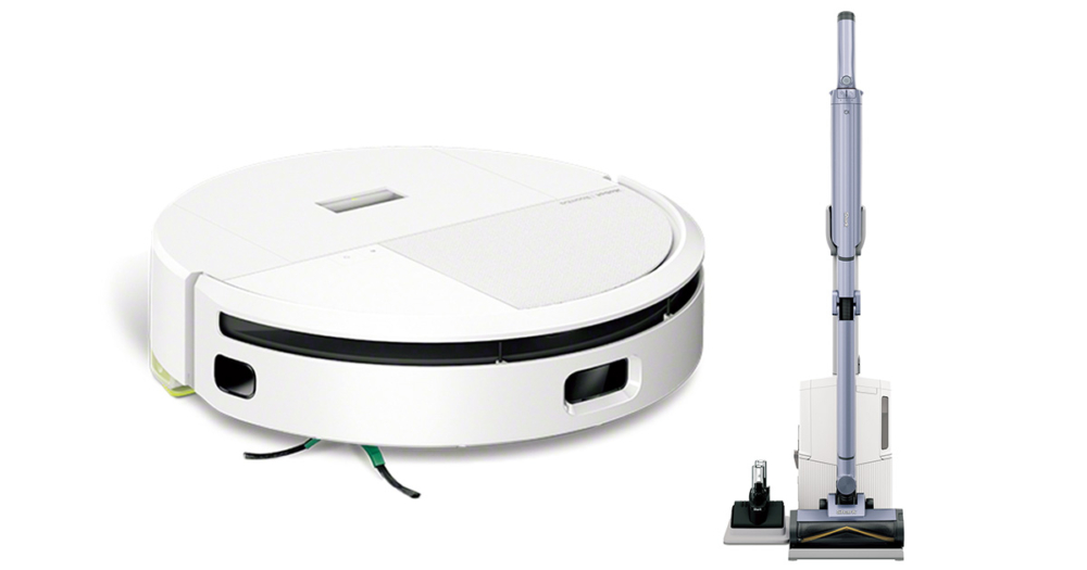 自動掃除ロボットとスリムな掃除機