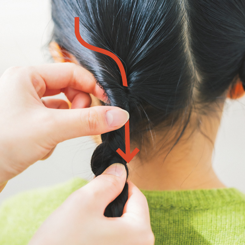 キュッと絞って完成