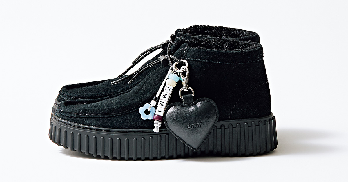 emmi別注のクラークスのトーヒルモス