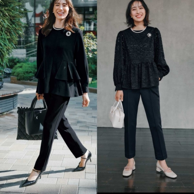 【卒入園式・卒入学式】パンツ派ママの正解！きちんと見え『ブラウスコーデ』2選