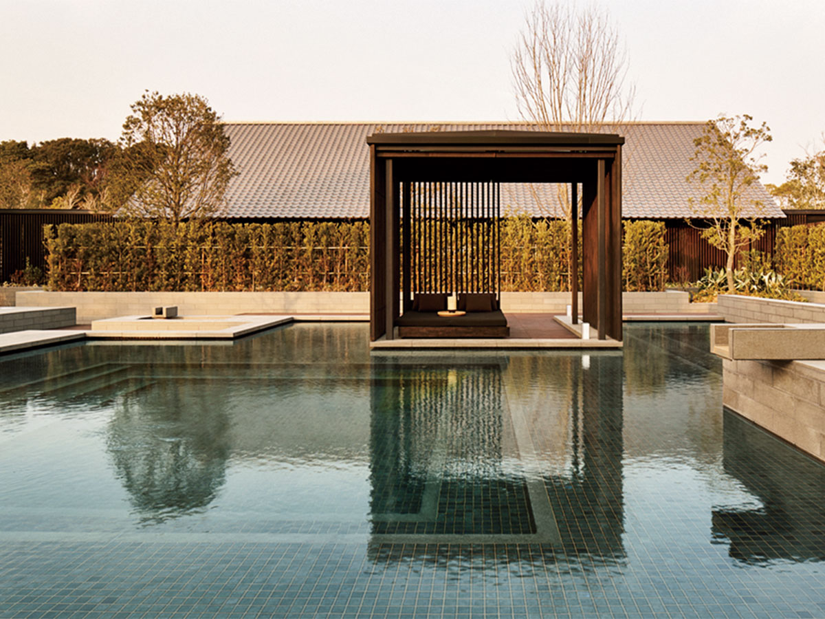 温泉水を利用したサーマル スプリング