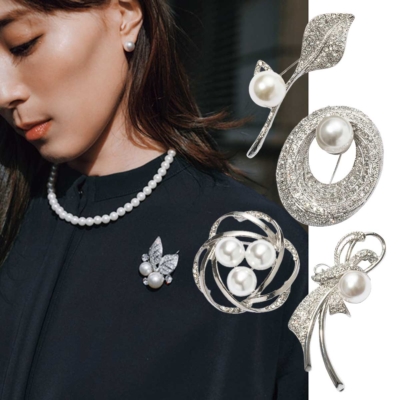 マナーも安心！【卒入園＆入学式コーデ】つけるだけで華やぐ『ブローチ』5選