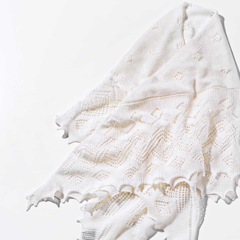 G.H.HURT ＆ SONのメリノウールショール