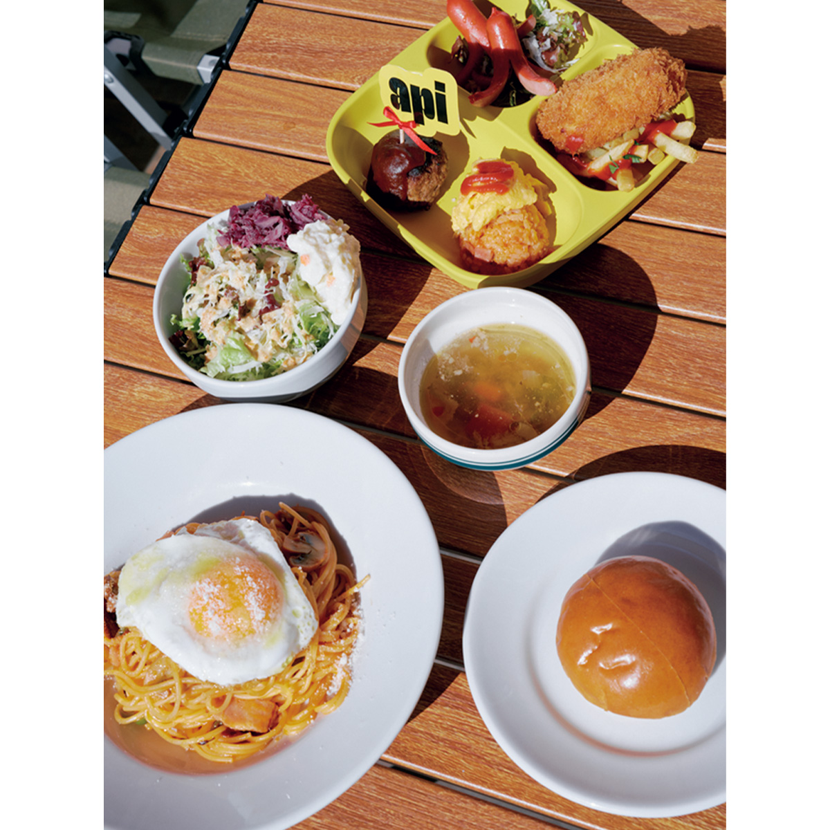 給食ナポリタン、キッズメニュー