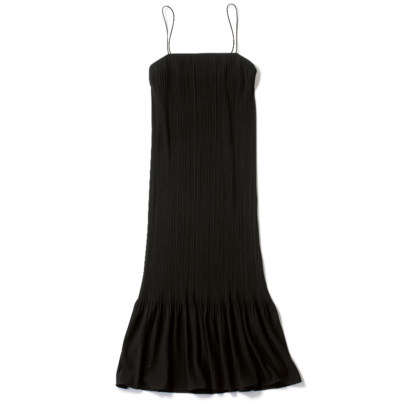 ザ サードマガジンの裾フレアキャミワンピース