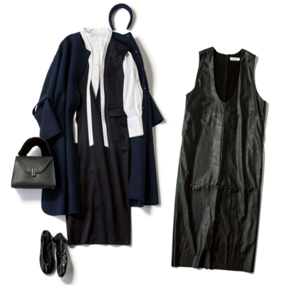 1万円台も！重ね着で印象自在な【ジャンスカ風ワンピ】がオンオフ活躍