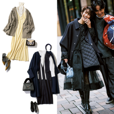 冬のお出かけは久々『ワンピ』気分！普段にも着回せる最旬デザイン【16選】