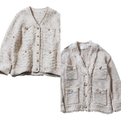 きちんとシーンも地味見えしない！最旬【ジャケットカーデ】3選