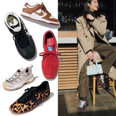 【2026年春のトレンドスニーカーを一気見】オシャレを一新するデザインと履き方見本帳