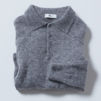 一枚でサマになる【ポロニット】が万能選手！質感で今年っぽく更新