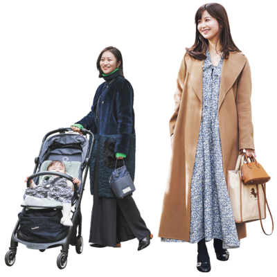 【乳幼児ママSNAP】特別なオシャレも動きやすさを重視の「キレイめスタイル」が上手！