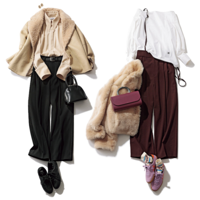 【足元スニーカー】でも“キレイめオシャレ”は作れる！トレンドコーデ４選