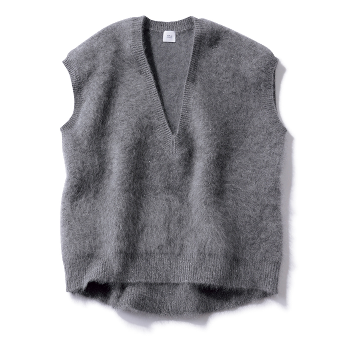 イエナ ラ ブークルのファーニットのVネックベスト