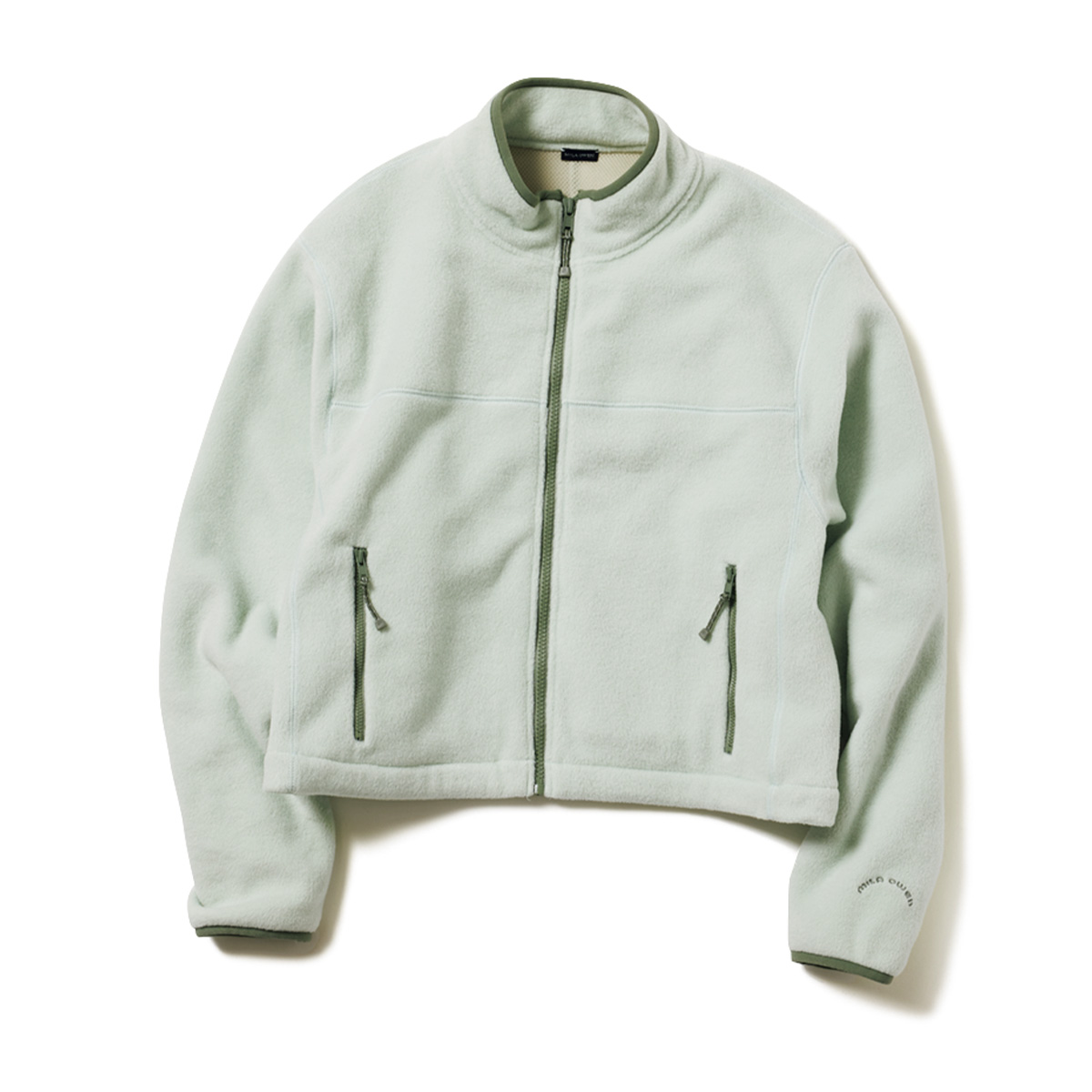 ミラオーウェンのミント色フリース